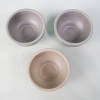 Vaisselle en mélamine réutilisable écologique Soucoupe Bol Petit bol à riz de restaurant Bol en plastique pour soupe et bouillie Plat de style coréen