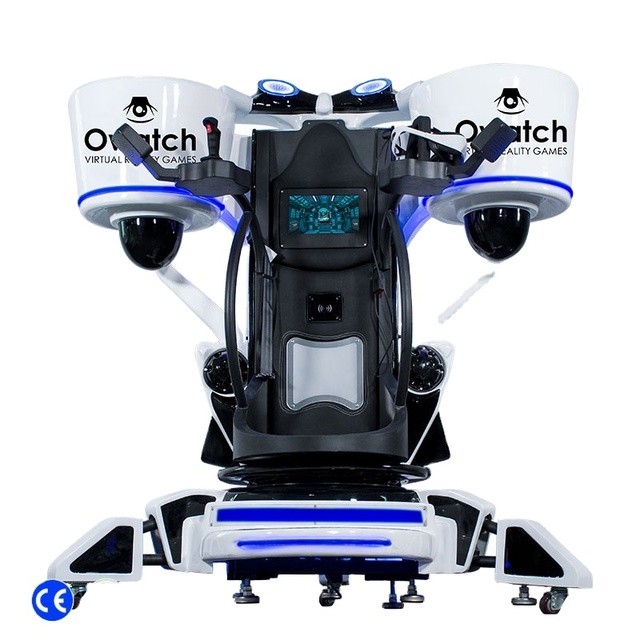Full 360 Degree Vision Flight Simulator Cockpit Realidad Virtual Game Stand Virtual Reality