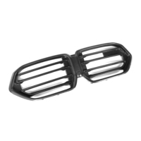 Grille de pare-chocs avant en fibre de carbone style M pour BMW X5M F95 LCI, X6M F96 LCI, G06 LCI 2022+, double ligne en fibre de carbone