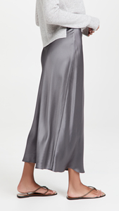 <span class=keywords><strong>Jupe</strong></span> <span class=keywords><strong>longue</strong></span> <span class=keywords><strong>en</strong></span> Satin Simple pour femme, vêtement décontracté de couleur unie, personnalisé - Product Image 5