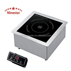 Stainless steel Built in Hot Pot 3500W Electric Induction Stove Commercial