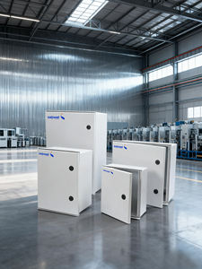 Boîtier de distribution extérieur étanche en SMC, en fibre de verre, IP66, boîtier électrique en plastique étanche, FRP GRP SMC, boîtier vide - Product Image 1