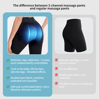 Shorts de yoga intelligents à boutons multiples, pantalon musculaire à contrôle indépendant pour différentes zones, Powerpant, pantalon rehausseur de hanches