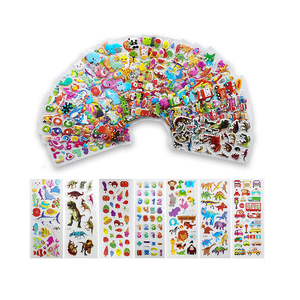 Vente en gros de haute qualité autocollants 3D gonflés à décorer mignons autocollants personnalisés en mousse pour enfants - Product Image 5