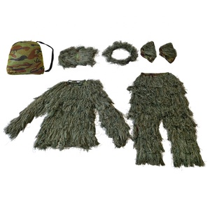Masquer la photographie Camo Jungle Camouflage Ghillie Suit Hunting Gilly - Product Image 2