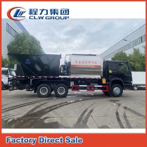 Camion à joint de gravier synchrone Howo 10 roues asphalte bitume synchrone puce scellant épandeur camion à vendre - Product Image 3