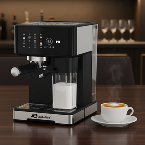 Máquina de <span class=keywords><strong>Espresso</strong></span> Anbolife de 20 Bares |   Termobloque de Calentamiento Rápido |   Control de Volumen para Medidor de Flujo |   Marco de Acero Inoxidable y Mango de PF - Product Image 5