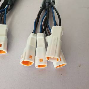 6-polige 6-aderige PVC-geïsoleerde kabelboomconnector - interne kabelboom voor landbouwmachines - Product Image 2