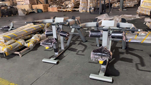 Machine isolée pour dips triceps et extensions couchées, conçue pour la préparation à la compétition et l'entraînement de contour des bras chez les culturistes - Product Image 3