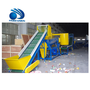 Machines de recyclage de plastique Faygo Union de haute qualité, certifiées ISO/CE, avec moteur <span class=keywords><strong>Siemens</strong></span>, commande PLC, ouvre-balle automatique, étiquetage - Product Image 2