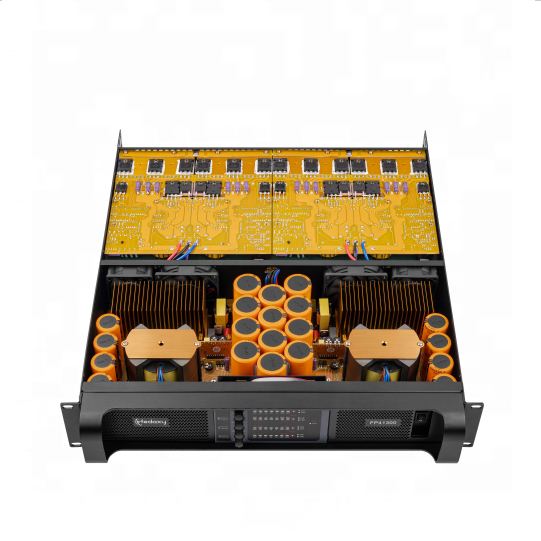 Live Power Amplifier Professional 1300watts 4channel Amplifier Supply for Dual Transformer