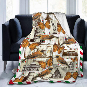 Chất lượng cao tùy chỉnh polyester in flannel lông cừu ném chăn cho mùa đông bán buôn Nhà cung cấp của chúng tôi thăng hoa tùy chỉnh - Product Image 6