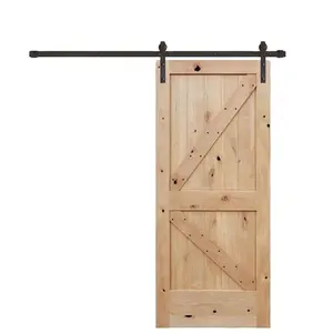 Porte intérieure en PVC à Grain de bois, grange à bois, cadres pivotants extérieurs, portes en bois