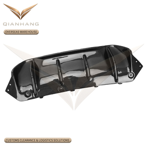 Diffuseur de pare-chocs arrière en carbone sec style MP, lèvre de spoiler, kit carrosserie pour M5 F90 Pre-LCI 2018-2020 OE 51192446628 51128073725 - Product Image 1