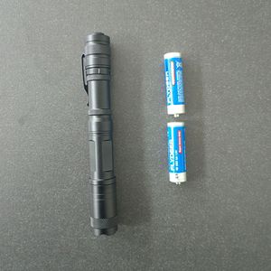 <b>Led</b> <b>Flashlight</b> 2 Section AA Telescopic With Pen Clip High Power For Hiking Camping Daily Use - Product Image 3