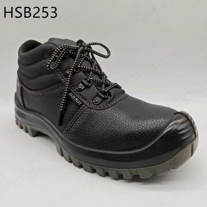 HY, Kenia - Botas <span class=keywords><strong>de</strong></span> Trabajo Negras Antipinchazos para Reparadores <span class=keywords><strong>de</strong></span> Carreteras, Industria Pesada, Anticorrosión, Suela <span class=keywords><strong>de</strong></span> PU/PU, Zapatos <span class=keywords><strong>de</strong></span> Seguridad S3 HSB266 - Product Image 6