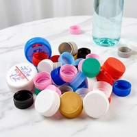 Bouchon à vis en plastique sur mesure 28/30,25 mm pour bouteille d'eau minérale, couvercle spiralé jetable pour bouteille d'eau potable