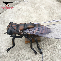Insecte animatronique de robot de simulation professionnel attrayant et bon marché