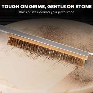 Cepillo de Limpieza Profesional para <span class=keywords><strong>Horno</strong></span> de <span class=keywords><strong>Pizza</strong></span> con Raspador, Herramienta de Limpieza de Piedra para <span class=keywords><strong>Pizza</strong></span> con Mango Largo para Accesorios de <span class=keywords><strong>Horno</strong></span> de <span class=keywords><strong>Pizza</strong></span> al Aire Libre - Product Image 3