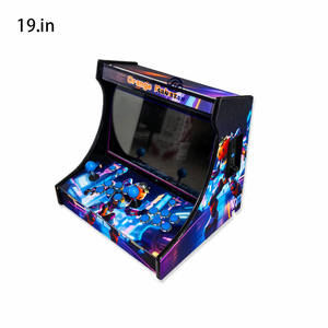 Macchina Arcade Bartop a <span class=keywords><strong>2</strong></span> <span class=keywords><strong>Giocatori</strong></span> <span class=keywords><strong>con</strong></span> 26800 <span class=keywords><strong>Giochi</strong></span>, Sistema a Monete, Schermo da 19 Pollici, Retrocade Bartop Multi-gioco - Product Image 2