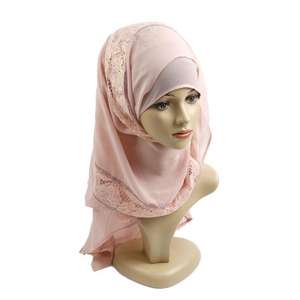 Factory Supplier Of The New Style Soft Chiffon Muslim Hijab Scarf - Product Image 4