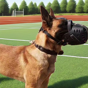 Bozal <span class=keywords><strong>de</strong></span> Cuero Premium Kangdarpet para Perros <span class=keywords><strong>de</strong></span> Razas Grandes |   Máscara Ajustable Anti-Mordeduras y Anti-Ladridos |   Equipo <span class=keywords><strong>de</strong></span> Entrenamiento <span class=keywords><strong>de</strong></span> Agilidad - Product Image 2