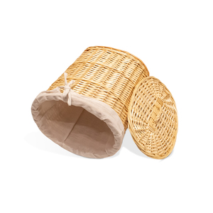 JY Wicker <strong>Round</strong> Shape Handmade Eco-Friendly Bathroom Laundry <strong>Basket</strong> Straw Rope Woven Seagrass <strong>Storage</strong> <strong>Basket</strong> - Product Image 2
