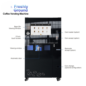 Máquina Expendedora de Café Recién Molido Comercial JK86 con Máquina de Hielo Integrada y Dispensador de Café - Product Image 2