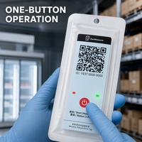 Registrador de Temperatura Inalámbrico ZenMeasure Preparado para Auditorías con Almacenamiento de 100,000 Datos para Etiqueta de Sensor Farmacéutico