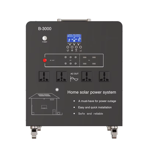 Estación de Energía Solar de 3000W para Coche y Hogar, Almacenamiento de Energía Solar para Exteriores, Suministro de Emergencia para Vehículos, Onda Sinusoidal Pura, MPPT, Puerto para RV - Product Image 3