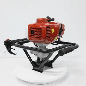 Professional 52cc Drilling Machine 2 Stroke Gasoline Powered Earth Auger/Ground Drill/Post Hole Digger