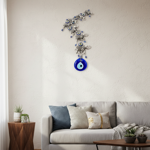 Decoración de la sala de estar para el hogar, decoración colgante de arte de pared, adorno para regalo de amigos, decoración de pared de mal de ojo, precio bajo - Product Image 3