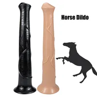 Zacht Paard Dildo Realistische Enorme Dildo Lange Grote Animal Dildo Voor Vrouwen Paard Penis