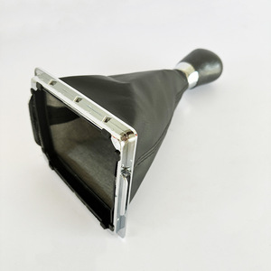 Chen Can Car Gear <b>Knob</b> Leather <b>Shift</b> Lever Cover For Ford Focus 5-Speed Manual Transmission - Product Image 1