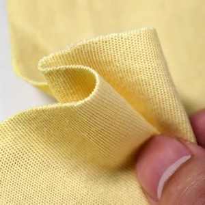 1313 Aramid Knitted Fabric Natural Color Aramid <strong>Cloth</strong> Flame Resistant Knit <strong>Material</strong> for Protective Clothing - Product Image 2