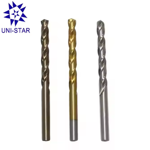 Broca helicoidal de acero de alta velocidad completamente molida 4241 brocas de vástago recto HSS - Product Image 2
