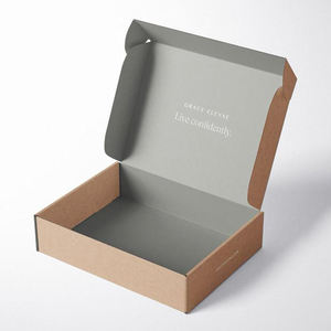 Cajas de Cartón Corrugado para Envíos Postales, Impresión Digital, Frascos de Plástico para Compras, Embalaje Personalizado, Insertos Resistentes, Color Personalizado, Relieve, Cajas para Envíos, Calcetines de Pelo - Product Image 3