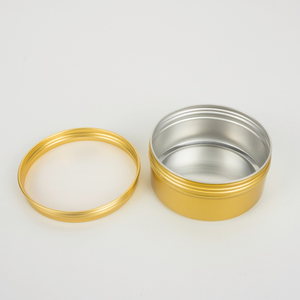 150Gครีมเครื่องสำอางที่ว่างเปล่าอลูมิเนียมGoldenดีบุกกล่อง - Product Image 2