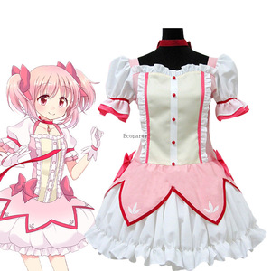Magi <span class=keywords><strong>Madoka</strong></span> Magica Cosplay disfraz uniforme Vestido Halloween traje fantasía Masculina Adulta <span class=keywords><strong>Anime</strong></span> ropa Vestido Ecoparty - Product Image 4