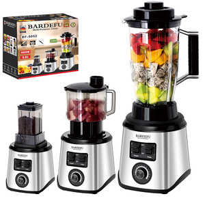 <span class=keywords><strong>Moulinex</strong></span> Robot de Cuisine BARDEFU 9500W 3 en 1, Mélangeur Professionnel de Comptoir Commercial Robuste Silver Crest - Product Image 5