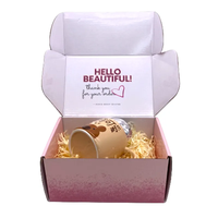 Carton rectangulaire pliable personnalisé, gaufré, doublé d'éponge, biodégradable, réutilisable, pour savon liquide, idéal pour festivals et fêtes
