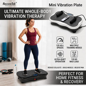 Produits de fitness et de gym : Plateforme <span class=keywords><strong>vibrante</strong></span> d'exercice pour la maison, équipement de <span class=keywords><strong>sport</strong></span> de luxe et accessoires de santé pour la perte de poids (mini) - Vente chaude - Product Image 1