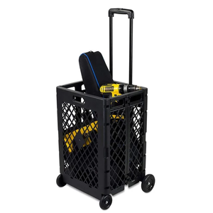 Carrito <span class=keywords><strong>de</strong></span> <span class=keywords><strong>la</strong></span> <span class=keywords><strong>compra</strong></span> <span class=keywords><strong>de</strong></span> plástico personalizado <span class=keywords><strong>de</strong></span> <span class=keywords><strong>4</strong></span> <span class=keywords><strong>ruedas</strong></span> para supermercado - Product Image 4