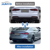 Diffuseur de pare-chocs arrière Junyo pour Audi A5 2020-2025 – Améliorez votre véhicule avec les kits carrosserie RS5