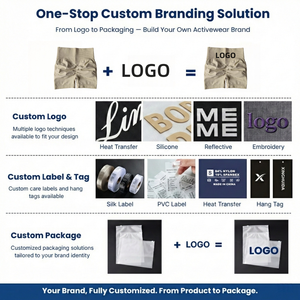 Shorts de sport sans couture taille haute pour femme, effet push-up, pour yoga et fitness, fabrication sur mesure à bas prix - Product Image 6