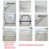 Support de démonstration standard en aluminium pour pompe à chaleur/mini-split HVAC, conception améliorée, support au sol spécial pour climatisation