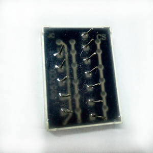 Высоконадежный светодиодный матричный дисплей Houkem-8057-ASR 3.45*3.45мм 5*7 с суперяркими красными точками, общим катодом, для четких и ярких цифр. - Product Image 4