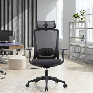 Chaise de <span class=keywords><strong>bureau</strong></span> ergonomique en cuir de luxe, blanche, de course, confortable, inclinable, pivotante, pour PDG, directeur, usage domestique - Product Image 2