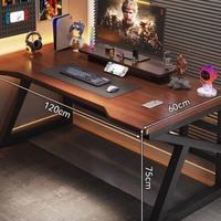 Bureau de jeu et d'ordinateur autoportant réglable en aluminium, moderne, minimaliste, de luxe, écologique, pour chambre à coucher - Grande Vente