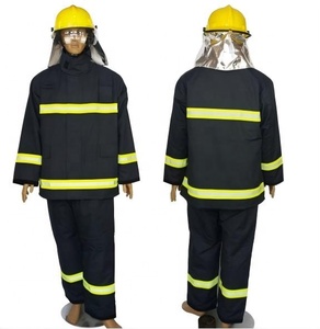 Combinaison anti-feu EN469 en aramide Nomex, vêtements de lutte contre l'incendie pour pompiers, combinaison de <span class=keywords><strong>pompier</strong></span>, <span class=keywords><strong>uniforme</strong></span> de <span class=keywords><strong>pompier</strong></span> - Product Image 1